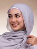 Modal Sponge Hijab - light grey