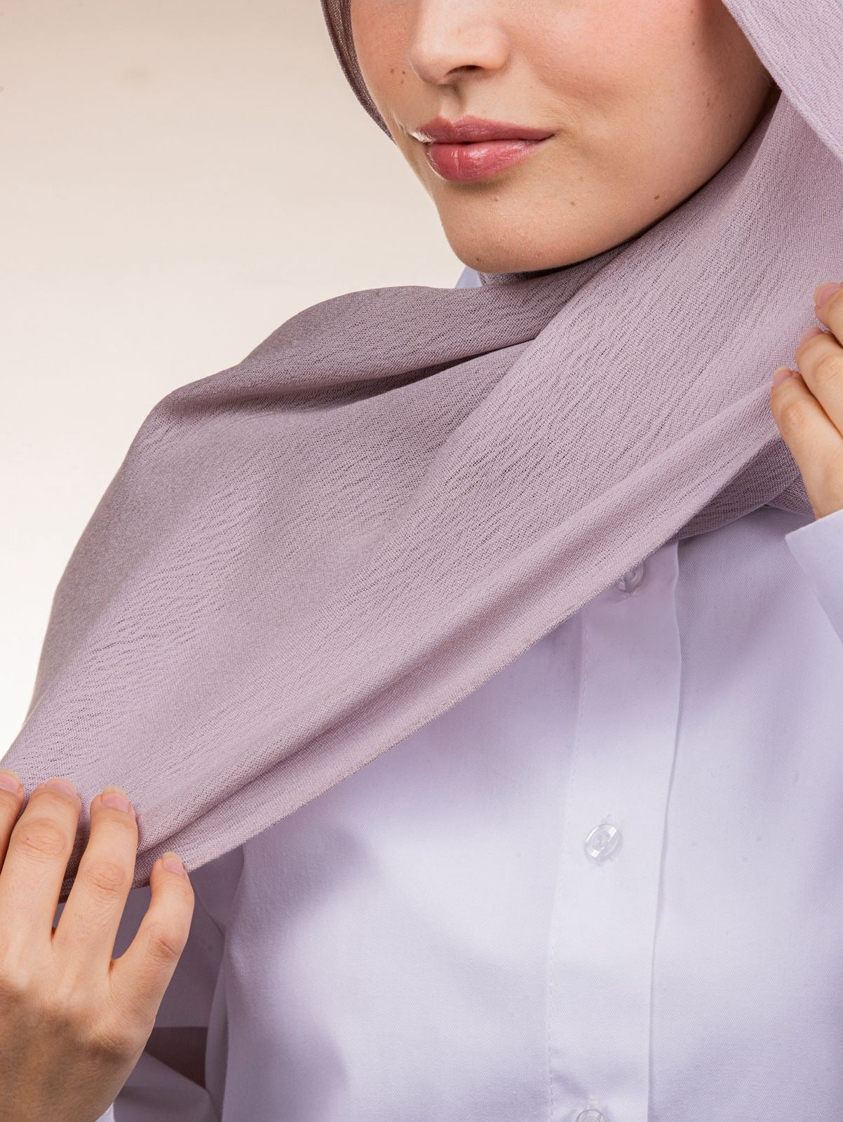 Modal Sponge Hijab – Mauve